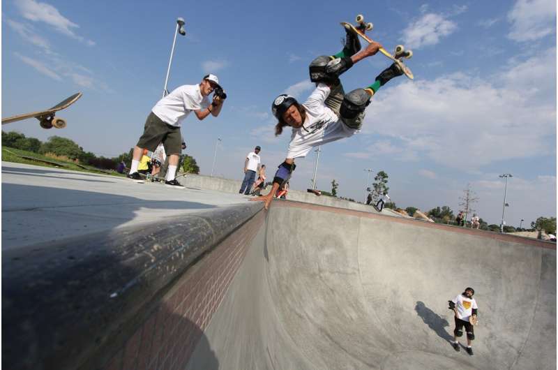 Grade difficulty of skatepark features like ski runs to curb fall risk, say researchers 