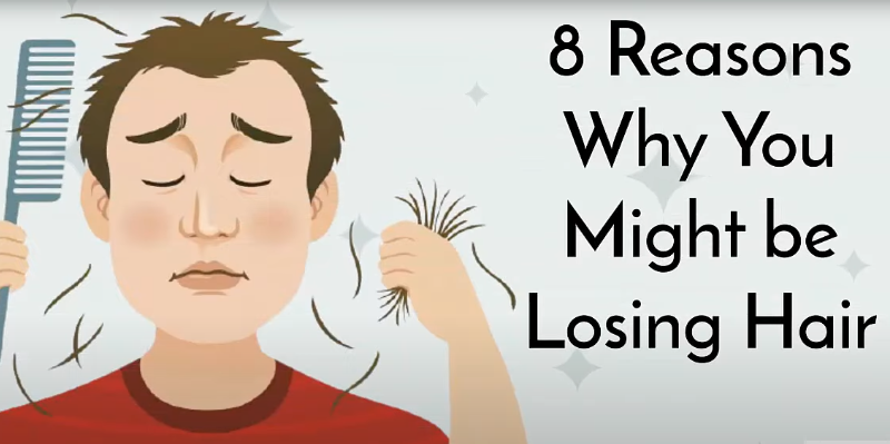 8 Reasons Why You Might be Losing Hair